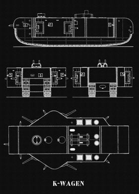 Tanks Blueprint Posters Art Set By Blueprint Expert Page 3 Displate