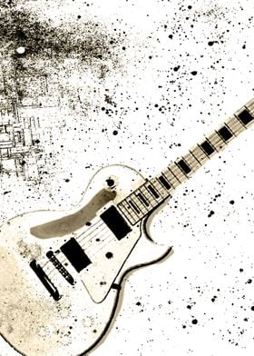 White Guitar