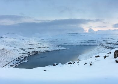 Over the fjord