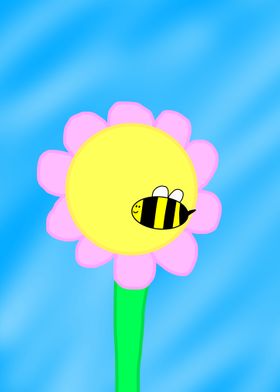 Bee on a Flower