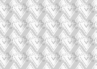 White diamond zigzag