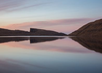 Sunrise over the lake