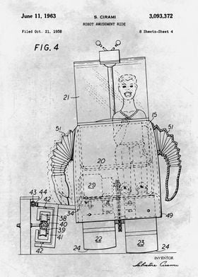 No453 Robot amusement ride