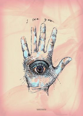 Hand with An Eye  2