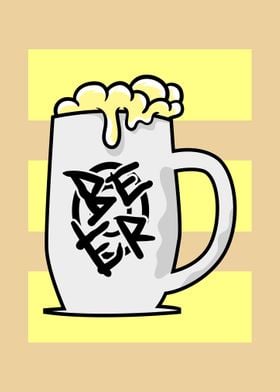 Beer vector design