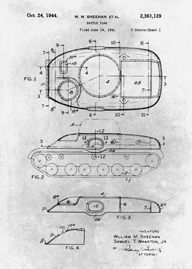 No415 Battle tank