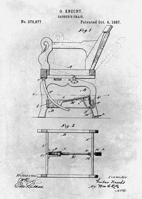 No477 Barbers chair