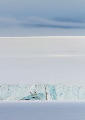 Glacier in Svalbard