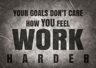 Work Harder Quote