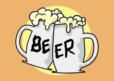 Beer vector design