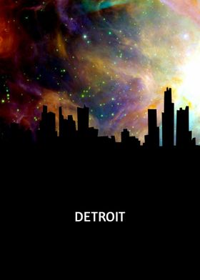 Detroit Skyline 