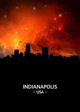 Indianapolis Skyline 