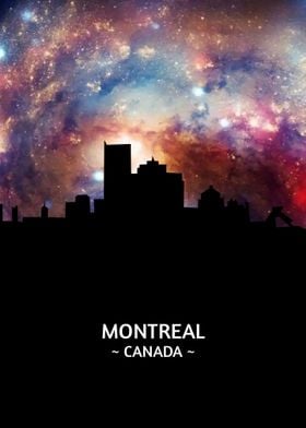 Montreal Canada Skyline 