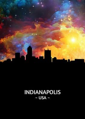 Indianapolis Skyline 