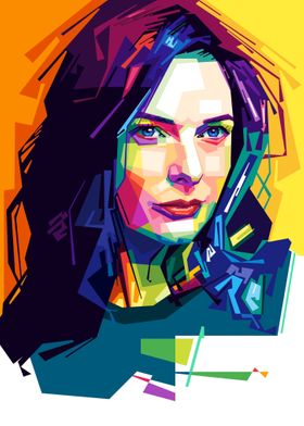 Rebecca Ferguson Popart