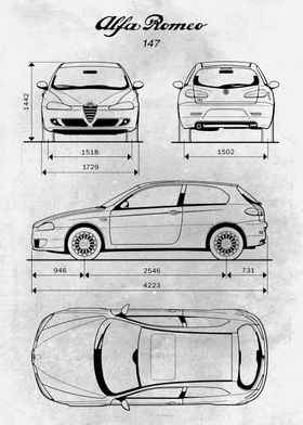 No001 Alfa Romeo 147