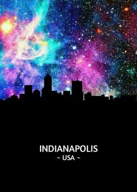 Indianapolis Skyline 