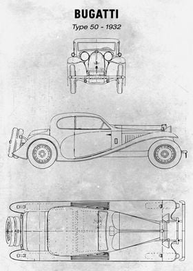 No039 Bugatti Type 50 1932