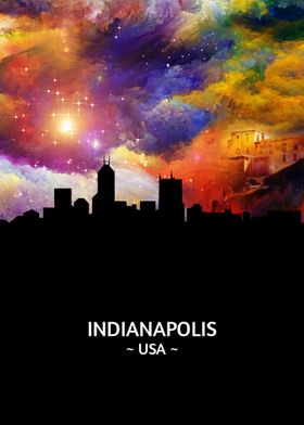 Indianapolis Skyline 