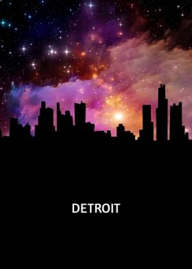 Detroit Skyline 