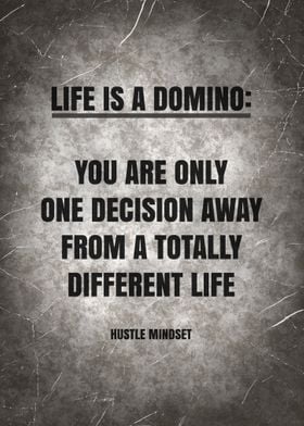 Life Domino Game Quote