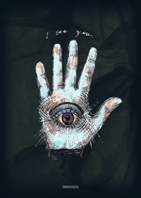 Hand With an Eye 6