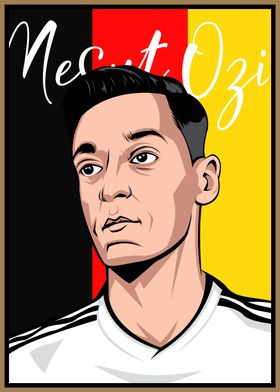 Mesut Ozil Pop Art