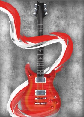 Red Electric Guitar 