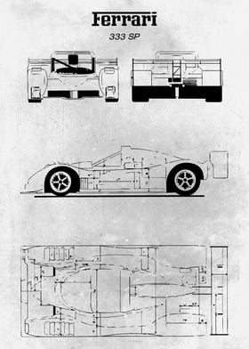 No063 Ferrari 333 SP