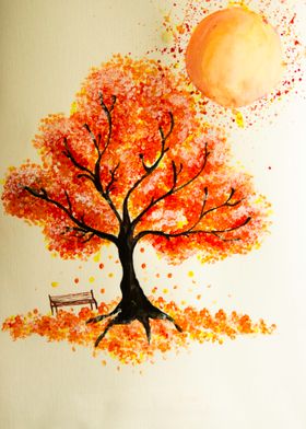 Autumn tree