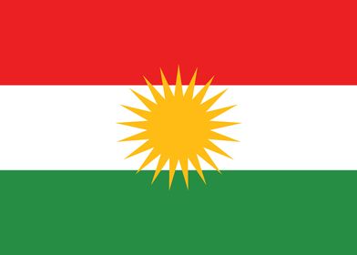 Kurdistan Flag