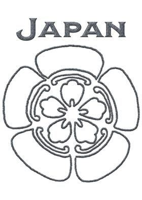 Japan Character Flower