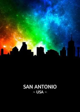 San Antonio Skyline 