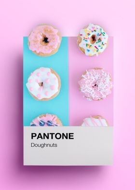 Pantone doughnuts