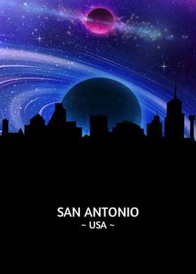 San Antonio Skyline 