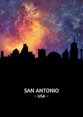 San Antonio Skyline 