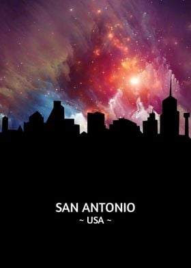 San Antonio Skyline 