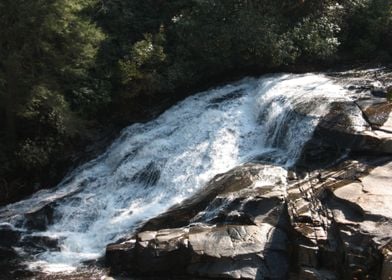 Waterfall In Brevard NC