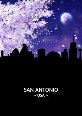 San Antonio Skyline 