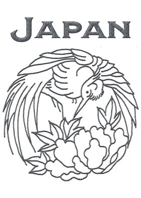 Japan Character Crane