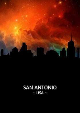 San Antonio Skyline 