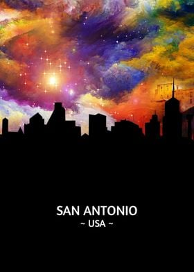 San Antonio Skyline 