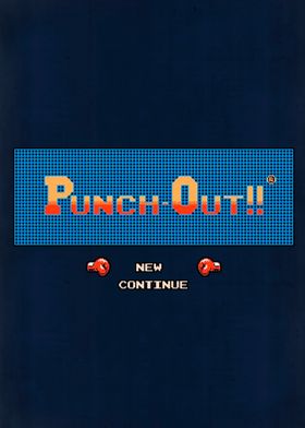 PUNCH OUT NES TITLE SCREEN