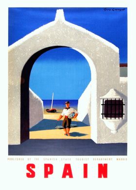 Vintage Poster  Spain