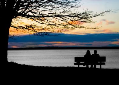 Couple at Sunset