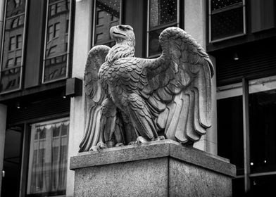 American Eagle Statue NYC