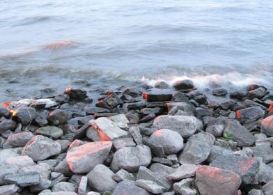 Rocks By The Riverside