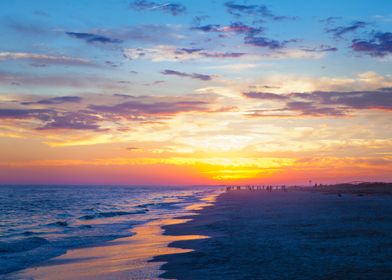 Sunset On Isle Of Palms