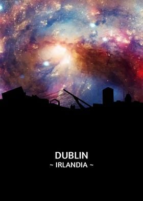 Dublin Irlandia Skyline 