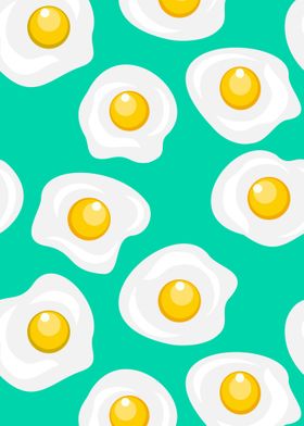 breakfast eggs pattern